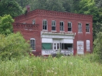 Abandoned general store by the abandoned N&W branch to Arista 